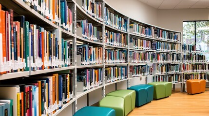 Celebrating Love A Couple's Valentine Day in a Cozy Library Setting Embracing Emotions and Relations Through Shared Moments