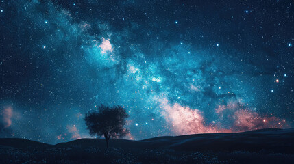 Fototapeta premium starry night sky