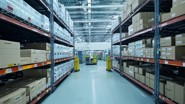 concept logistique logistic stock storage business delivery shop merchandise ray chariot industry service platform freighter hangar man work working man business logistic stock storage business