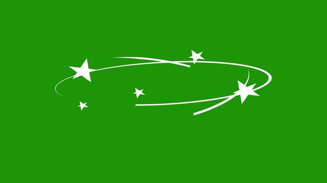 Dizzy Koncokout Animation Effects on green screen