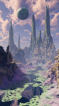 Alien world