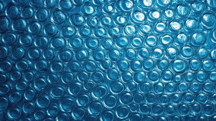 Abstract blue bubble texture for corporate backgrounds or modern design projects