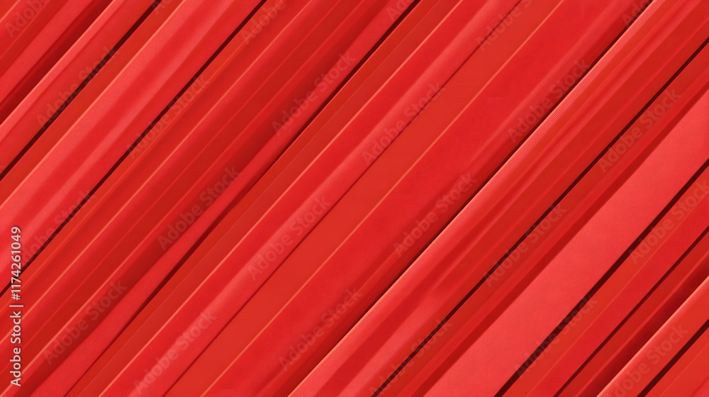 Poster diagonal red lines texture