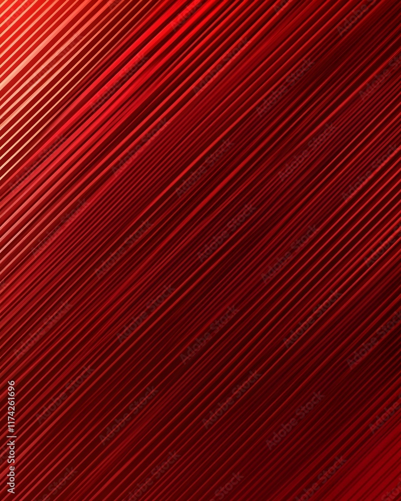 Poster diagonal red line gradient pattern