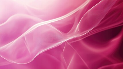Obraz premium Abstract Fluid Waves in Shades of Pink Soft Background for Digital Design and Art Projects