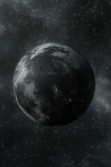 Obraz premium Grey alien world
