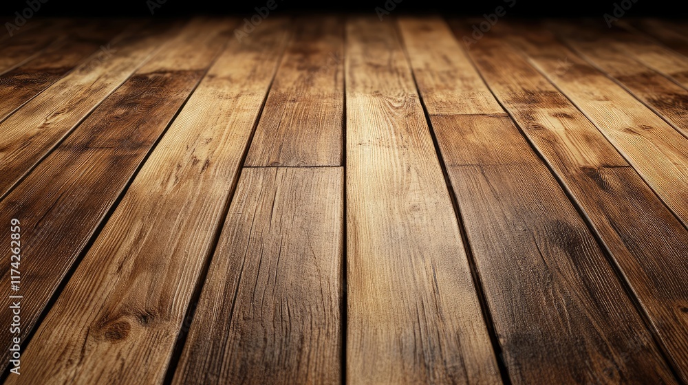 Leinwandbilder elegant wooden desktop surface with natural texture and grain suitable for background or product dis