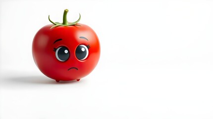 cute tomato corner design offering creative possibilities for healthy branding