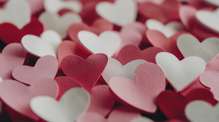 Valentines Day love ads background heart shape