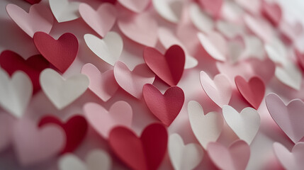 Valentines Day love ads background heart shape