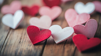 Valentines Day love ads background heart shape