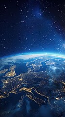 View of Earth from space