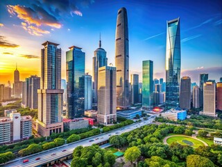Guangzhou Cityscape - Modern Architecture & City Views