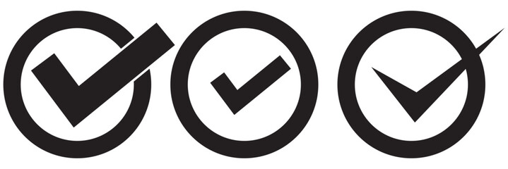 check mark icon vector.symbol,sign,yes,right