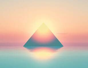 Pyramid Sunset