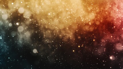 Obraz premium A vibrant cosmic galaxy filled with swirling colors and sparkling stars, evoking the beauty of the universe