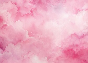 Fototapeta premium Light Pink Watercolor Background AI Photo, Aerial View
