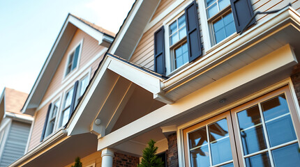 Exteriors of Three Residential Buildings