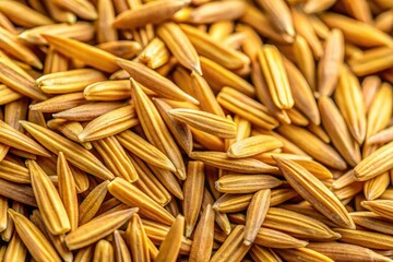 Macro Rice Hulls Close-Up, Detailed Texture, Abstract, Photography
