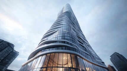 Twisting Skyscraper Architecture: A Modern Marvel in the City