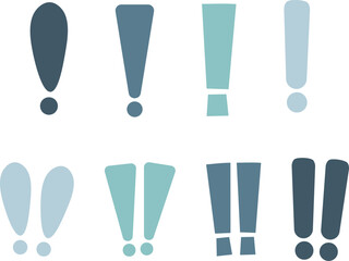 ビックリマークのふきだし　エクスクラメーション