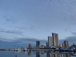 Manila bay on a cold January 2025 morning