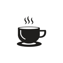 A cup of coffee logo vector