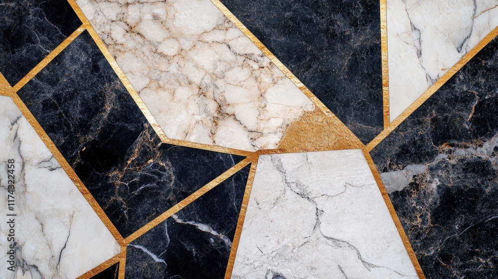 Poster creative abstract marble and granite textures blending together in an artistic pattern, featuring ri