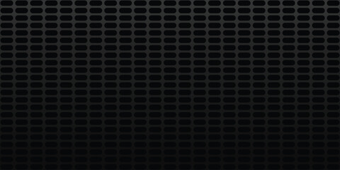 Naklejka premium Abstract dark grey and black background with cut layered 3d design and space for texture. Abstract black texture background hexagon