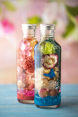 ハーバリウムの写真素材