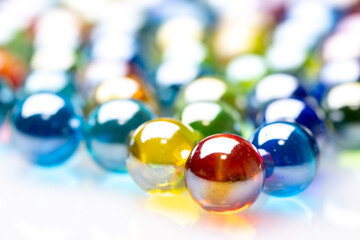 ビー玉の画像素材