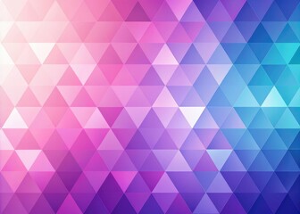Obraz premium Pastel Purple Pink Gradient Abstract Triangles PPT Background