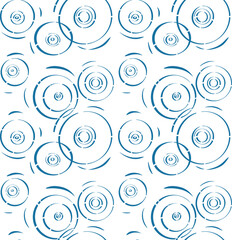 Abstract Blue Water Ripple Pattern