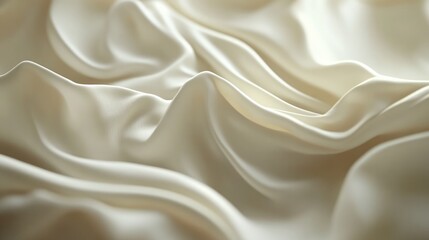 Obraz premium Flowing 3D fabric animation creating a calming effect