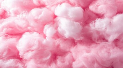 fluffy pink cotton candy cloud texture background