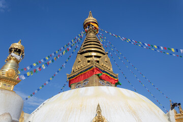 Swayambhunath, also known as Monkey Temple is located in the heart of Kathmandu, Nepal and is already declared World Heritage Site by UNESCO