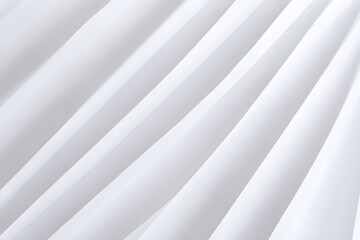 Obraz premium Diagonal Folds of White Fabric