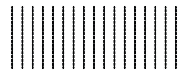 Straight dotted line vector set .Indigo hand-drawn line background wallpaper simple dotted straight line Sewing stitch in eps 10.