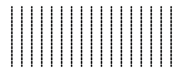 Straight dotted line vector set .Indigo hand-drawn line background wallpaper simple dotted straight line Sewing stitch in eps 10.