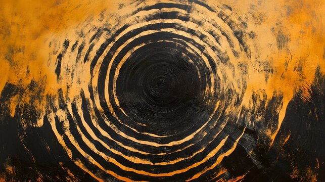 Rippling patterns of sound waves abstract artwork digital art vibrant environment close-up view visual rhythm