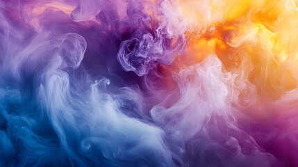 Fototapeta premium Dynamic color swirls abstract art digital rendering vibrant atmosphere aesthetic view creative expression