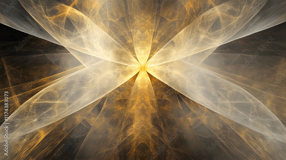 Poster dynamic light patterns abstract artwork digital design modern environment aesthetic viewpoint visual