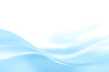 Fototapeta premium Soft blue waves create a serene and calming background, ideal for design and presentation.