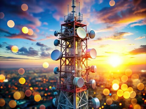 Wireless Communication Tower, Evolution, Modern Network Infrastructure