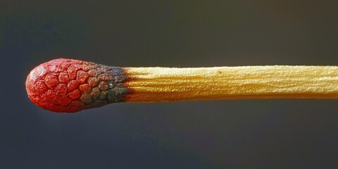 Match head is shown with a red tip