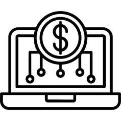 Digital economy Icon