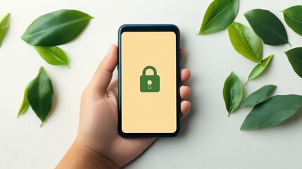 Enhanced mobile phone security, protecting your data and privacy with advanced lock technology