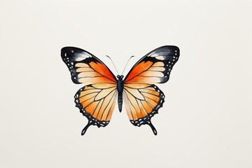Obraz premium there is a butterfly that is flying in the air