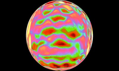 Colorful orb