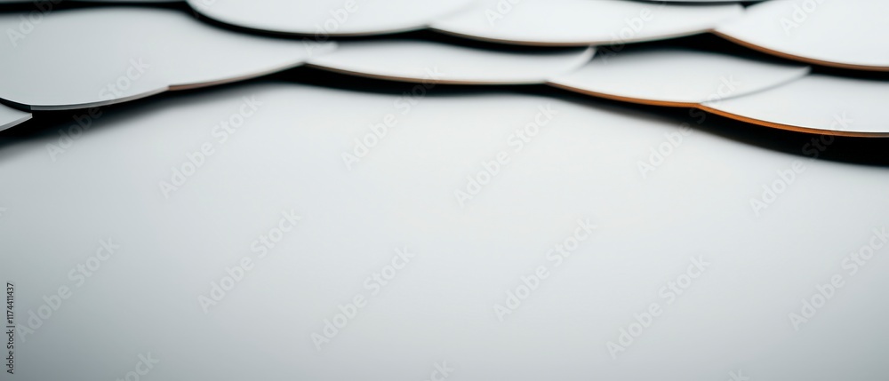 Poster abstract white 3d background texture with copy space modern design geometric shapes min
